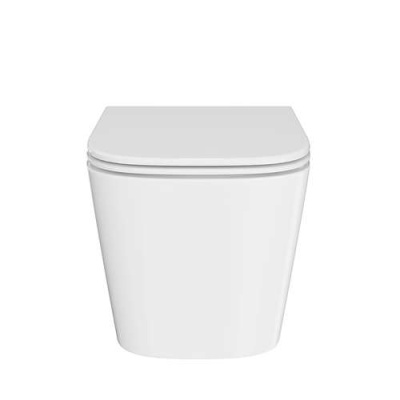 Комплект с подвесным унитазом КУБО и кнопкой управления хром-глянец (круглая) Комплект с подвесным унитазом КУБО и кнопкой управления хром-глянец (круглая)