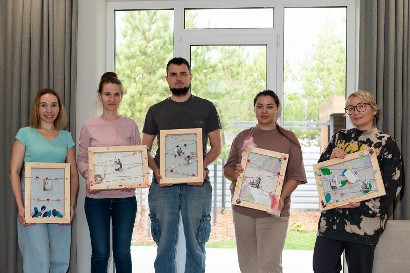 Мастер-класс с использованием обоев KERAMA MARAZZI