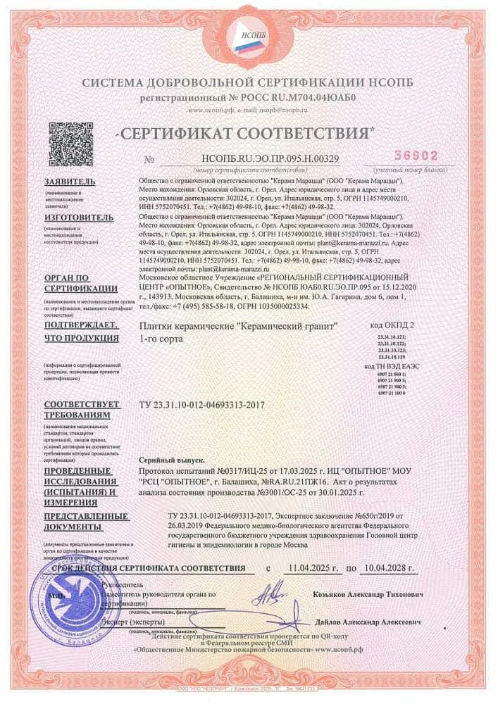 4. Плитки керамические 