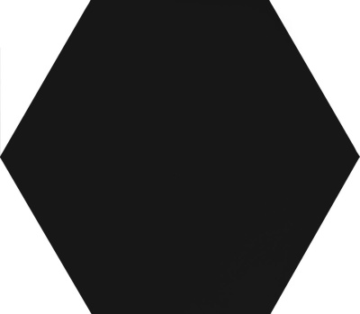 Буранелли чёрный матовый 20x23,1x0,69