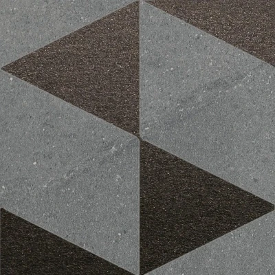 Декор Матрикс серый тёмный 20x20x0,8