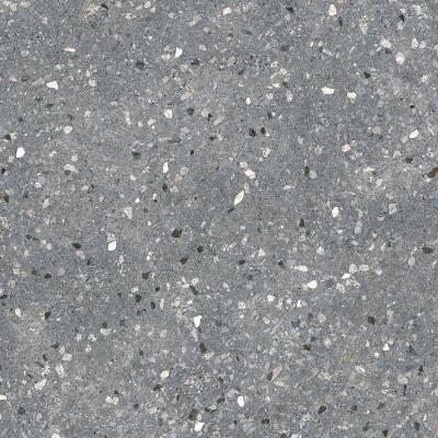 Терраццо серый тёмный обрезной 60x60x1,1