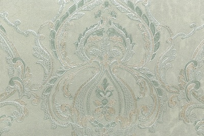 Обои виниловые на флизелиновой основе Ориент мотив, зелёный