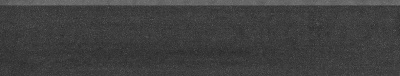 Плинтус Про Дабл черный обрезной 60x9,5x1,1