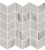 Декор Ифран мозаичный серый светлый глянцевый обрезной 30x31,2x0,9 Декор Ифран мозаичный серый светлый глянцевый обрезной 30x31,2x0,9