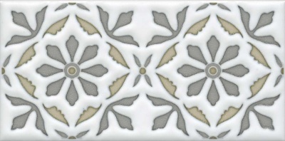 Декор Клемансо орнамент матовый 7,4x15x0,69 Декор Клемансо орнамент матовый 7,4x15x0,69