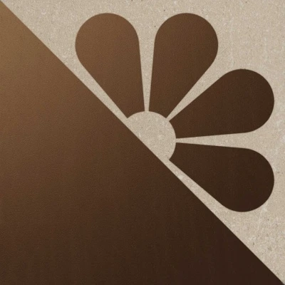 Декор Матрикс бежевый светлый 20x20x0,8