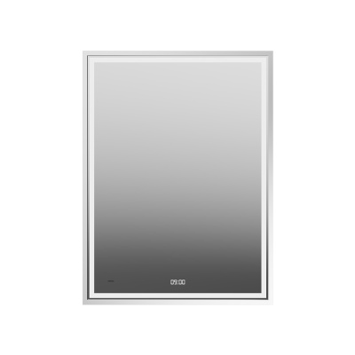 Зеркало TECNO c LED 60 с подсветкой, с функцией антизапотевание, белое глянцевое Зеркало TECNO c LED 60 с подсветкой, с функцией антизапотевание, белое глянцевое