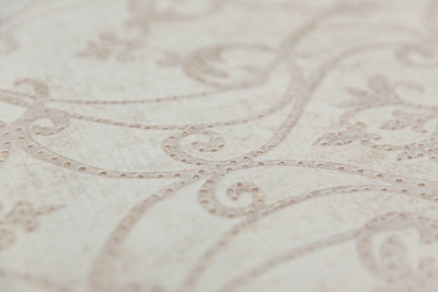 Обои виниловые на флизелиновой основе Дамаск мотив, бежевый Обои виниловые на флизелиновой основе Дамаск мотив, бежевый