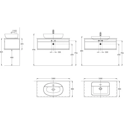Металлическая структура PLAZA Next подвесная 100, черная матовая Металлическая структура PLAZA Next подвесная 100, черная матовая
