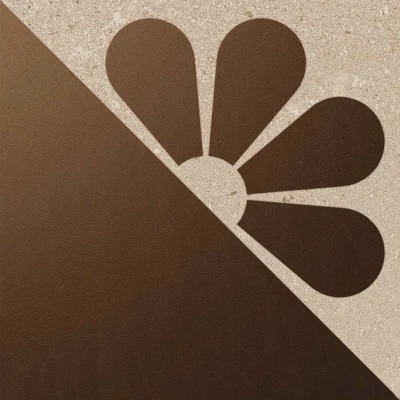 Декор Матрикс бежевый светлый 20x20x0,8