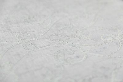 Обои виниловые на флизелиновой основе Дамаск мотив, серый