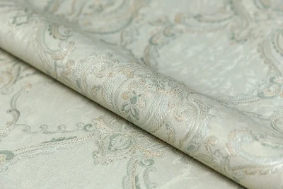 Обои виниловые на флизелиновой основе Ориент мотив, зелёный