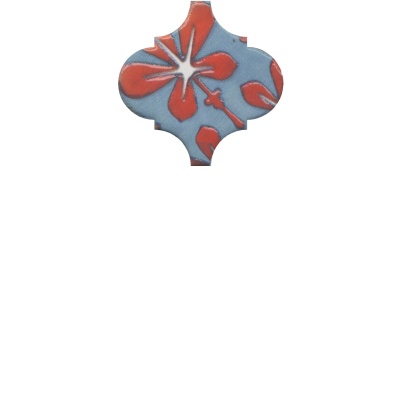 Декор Арабески Майолика орнамент глянцевый 6,5x6,5x0,7 Декор Арабески Майолика орнамент глянцевый 6,5x6,5x0,7