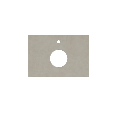 Столешница из керамогранита Про Чементо 70x48, бежевая матовая Столешница из керамогранита Про Чементо 70x48, бежевая матовая