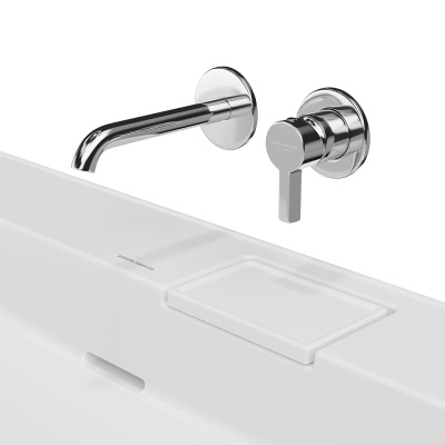 Раковина LOGICA мебельная\подвесная без отверстий 90, белая глянцевая Раковина LOGICA мебельная\подвесная без отверстий 90, белая глянцевая