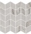 Декор Ифран мозаичный серый светлый глянцевый обрезной 30x31,2x0,9 Декор Ифран мозаичный серый светлый глянцевый обрезной 30x31,2x0,9