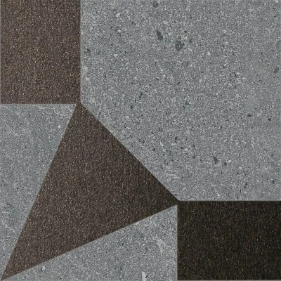 Декор Матрикс серый тёмный 20x20x0,8