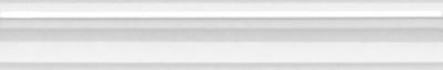 Бордюр Багет Марсо белый матовый обрезной 30x5x1,9 Бордюр Багет Марсо белый матовый обрезной 30x5x1,9