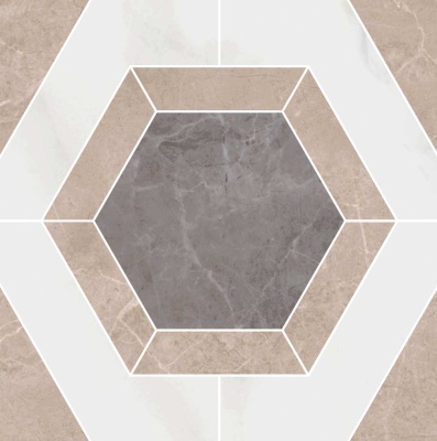 Декор Гран Пале наборный 25,1x25,1x0,95