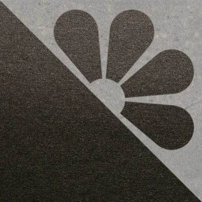 Декор Матрикс серый 20x20x0,8