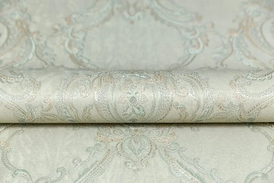 Обои виниловые на флизелиновой основе Ориент мотив, зелёный