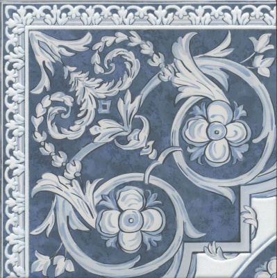 Декор Алмаш угол синий 30x30x0,8 Декор Алмаш угол синий 30x30x0,8