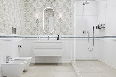 Совмещенный санузел Фару / Про Чементо / Диагональ