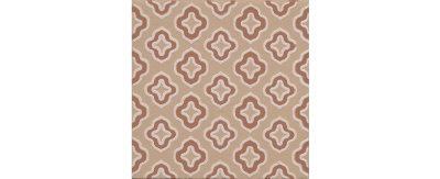 Декор Агуста 2 оранжевый матовый 9,8x9,8x0,7