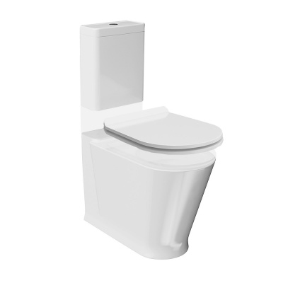 Комплект с напольным унитазом Plaza Modern и универсальным сиденьем с микролифтом