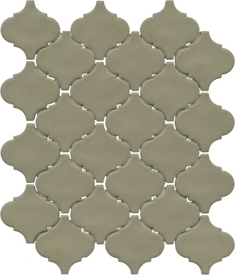 Арабески Марокко зелёный матовый 26x30x0,7 Арабески Марокко зелёный матовый 26x30x0,7