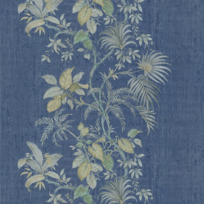 Обои виниловые Оранжерея мотив, синий Обои виниловые Оранжерея мотив, синий