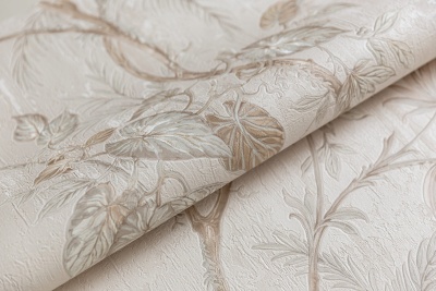 Обои виниловые Оранжерея мотив, бежевый Обои виниловые Оранжерея мотив, бежевый