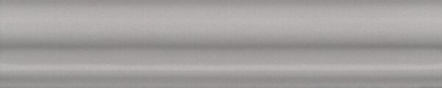 Бордюр Багет Тортона серый матовый 15x3x1,6