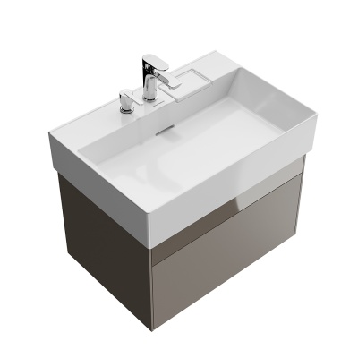 Тумба LOGICA подвесная 2 ящика 70 см, песчаный Тумба LOGICA подвесная 2 ящика 70 см, песчаный