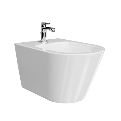 Биде PLAZA Modern подвесное, белый глянцевый Биде PLAZA Modern подвесное, белый глянцевый