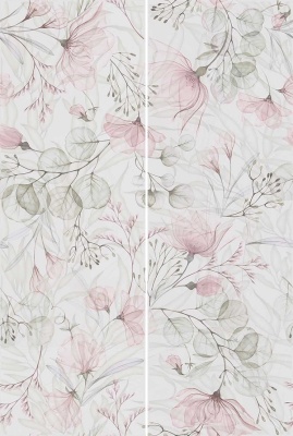 Панно Веро глянцевый обрезной 80х120 из 2-х частей 40х120x1 Панно Веро глянцевый обрезной 80х120 из 2-х частей 40х120x1