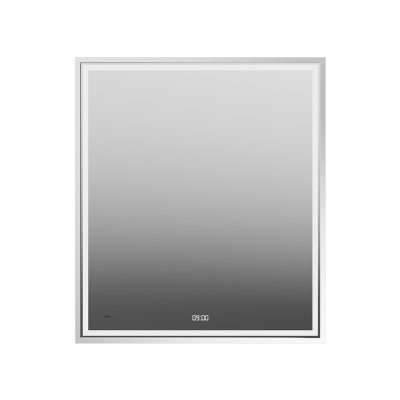 Зеркало TECNO c LED 70 с подсветкой, с функцией антизапотевание, белый глянцевый Зеркало TECNO c LED 70 с подсветкой, с функцией антизапотевание, белый глянцевый