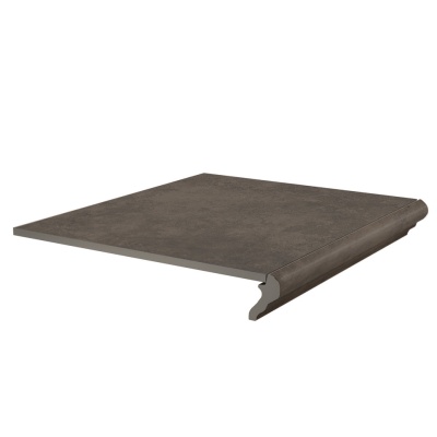 Ступень фронтальная Хадду коричневый матовый 40,2x34x0,8 Ступень фронтальная Хадду коричневый матовый 40,2x34x0,8