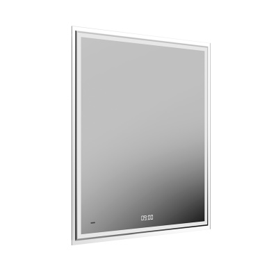 Зеркало TECNO c LED 70 с подсветкой, с функцией антизапотевание, белый глянцевый Зеркало TECNO c LED 70 с подсветкой, с функцией антизапотевание, белый глянцевый