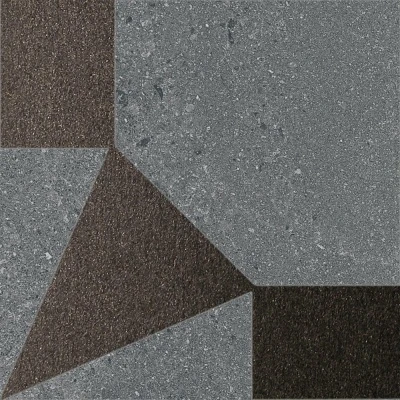 Декор Матрикс серый тёмный 20x20x0,8