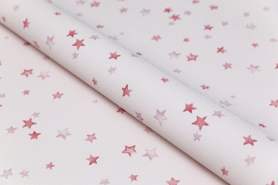 Обои виниловые на флизелиновой основе Уик-энд мотив, розовый звезды