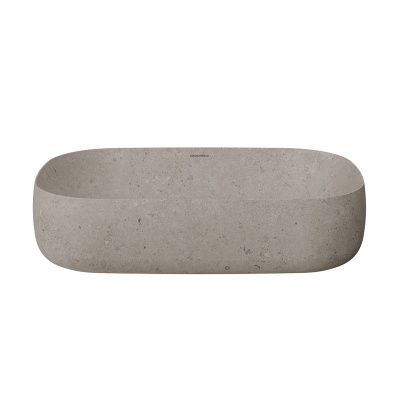 Раковина MAGICA накладная 65 с донным клапаном, серый камень Раковина MAGICA накладная 65 с донным клапаном, серый камень