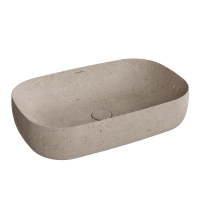 Раковина MAGICA накладная 65, бежевый камень Раковина MAGICA накладная 65, бежевый камень