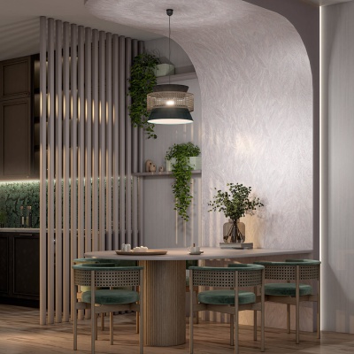 Обои виниловые Бульвар мотив, сиреневый Обои виниловые Бульвар мотив, сиреневый