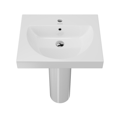 Пьедестал PRO напольный, белый глянцевый