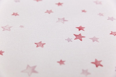 Обои виниловые на флизелиновой основе Уик-энд мотив, розовый звезды