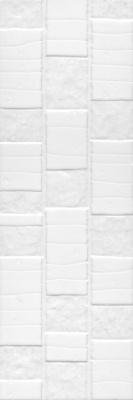 Бьянка белый матовый антик 20x60x0,9