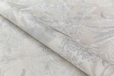 Обои виниловые Оазис мотив, cерый, белый